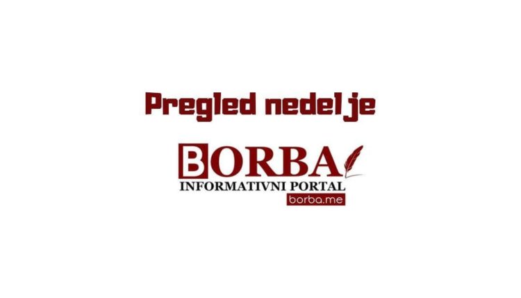 PREGLED NEDELJE