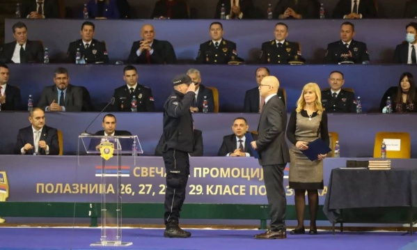 Vučević policajcima pripravnicima: Odabrali ste odgovoran ali častan posao