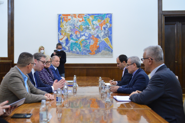 Vučić primio ambasadora Islamske Republike Iran