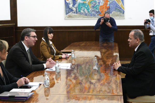 Vučić primio ambasadora Kraljevine Bahrein