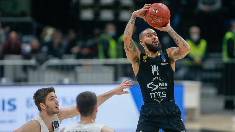 Ubjedljivi Partizan preko Trenta nastavlja trku za prvim mjestom u Evrokupu