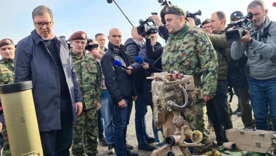 Vučić u Pančevu: Prisustvuje prezentaciji protivoklopnog sistema „Kornet“