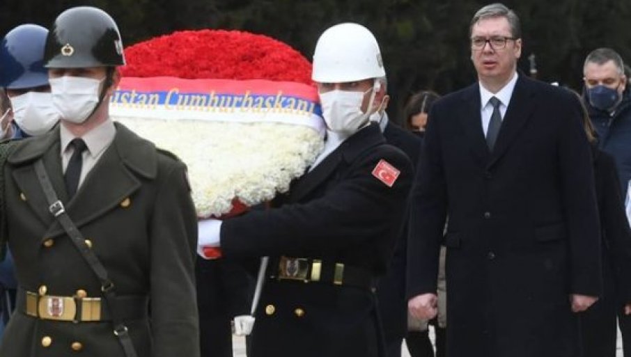 Vučić danas u posjeti Turskoj: Odao počast Kemalu Ataturku, velikom prijatelju Srbije