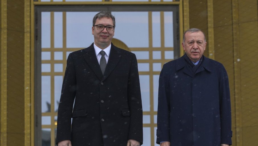 Erdogan se zahvalio Vučiću na posjeti: Hvala i na pozivu da dođem u Beograd