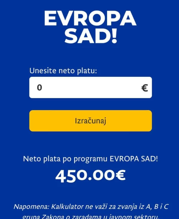 Uprava za inspekcijske poslove: Od početka godine 40 prijava o potencijalnoj zlouptrebi „Evropa sad“