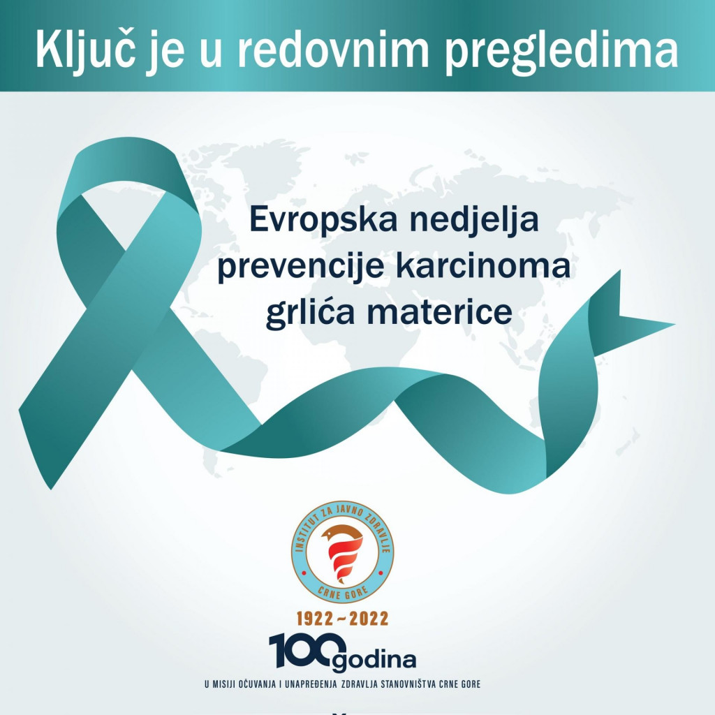 U Crnoj Gori 113 žena oboljelo od raka grlića materice