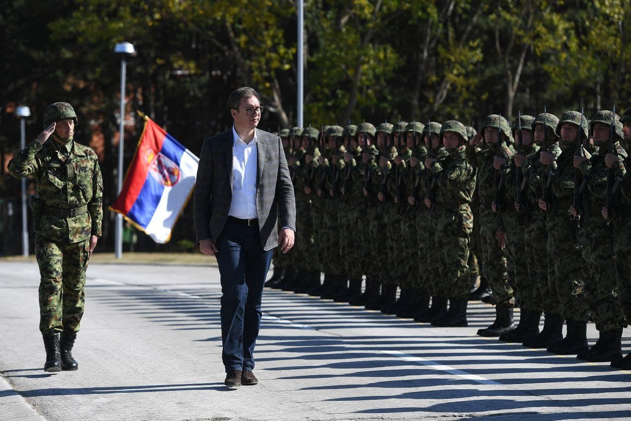 Vučić na sastanku povodom predstavljanja rezultata Vojske Srbije za 2021. godinu