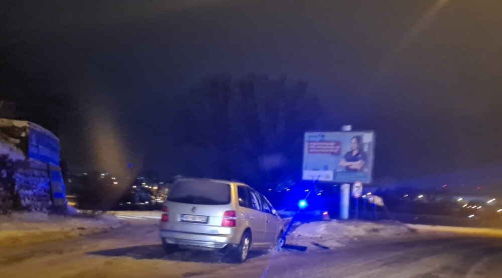 Berane: Saobraćajna nezgoda na Talumskom mostu, nema povrijeđenih