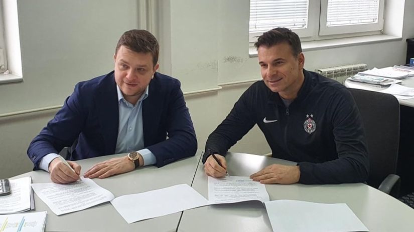 Partizan produžio ugovor sa Stanojevićem