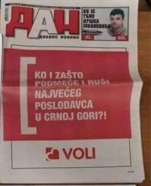 „MRAK JE UGASIO DAN“: Pored fotografije velikog Duška Jovanovića reklamiraju kontroverznu kompaniju Dragana Bokana