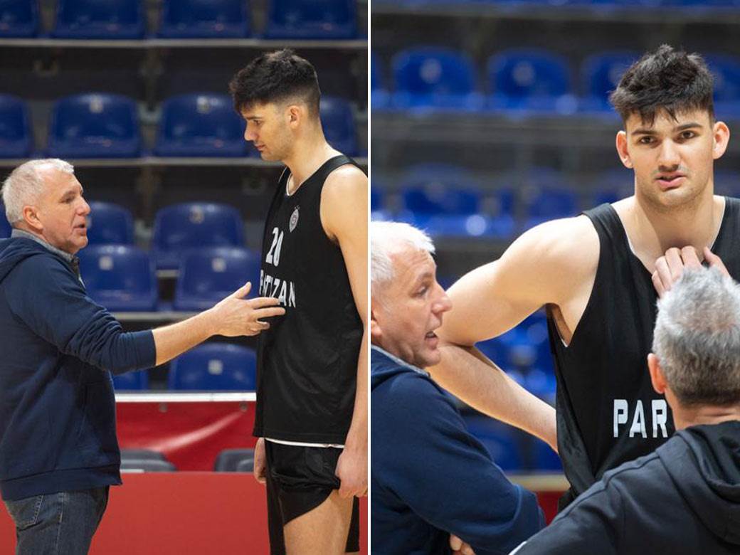 Tristan Vukčević: Željko je najbolji trener, daću sve od sebe za pobjede