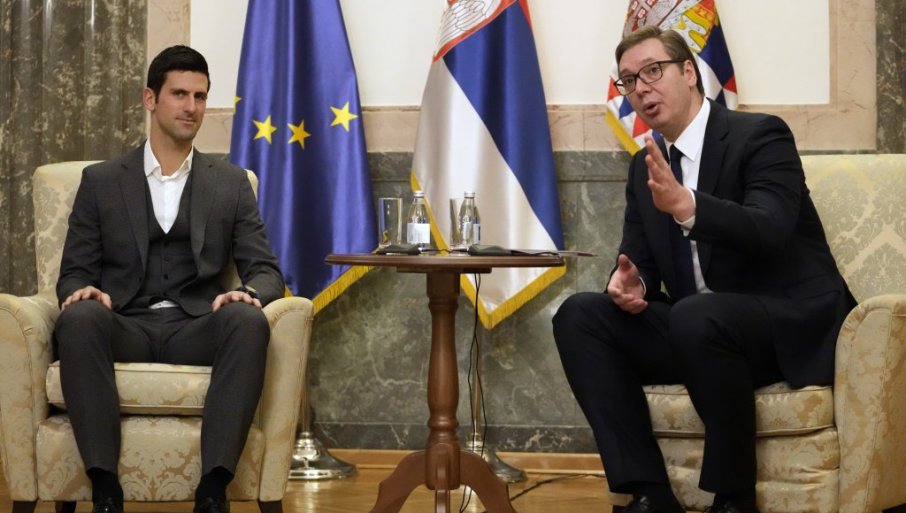 Đoković kod Vučića: Predsjedniče, i vas sam stavio u tešku situaciju! Puno vam hvala! (FOTO)