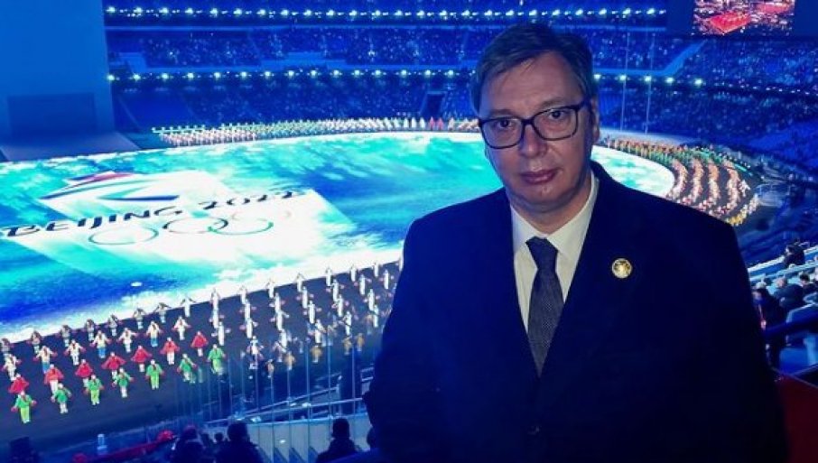 Vučić iz Pekinga: Želim svu sreću našim takmičarima na Olimpijskim igrama