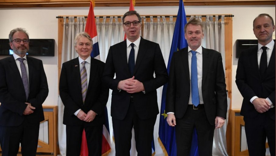 Vučić se sastao sa Norveškim ambasadorima: Razgovarali smo o evropskom putu Srbije i daljem napretku ekonomije