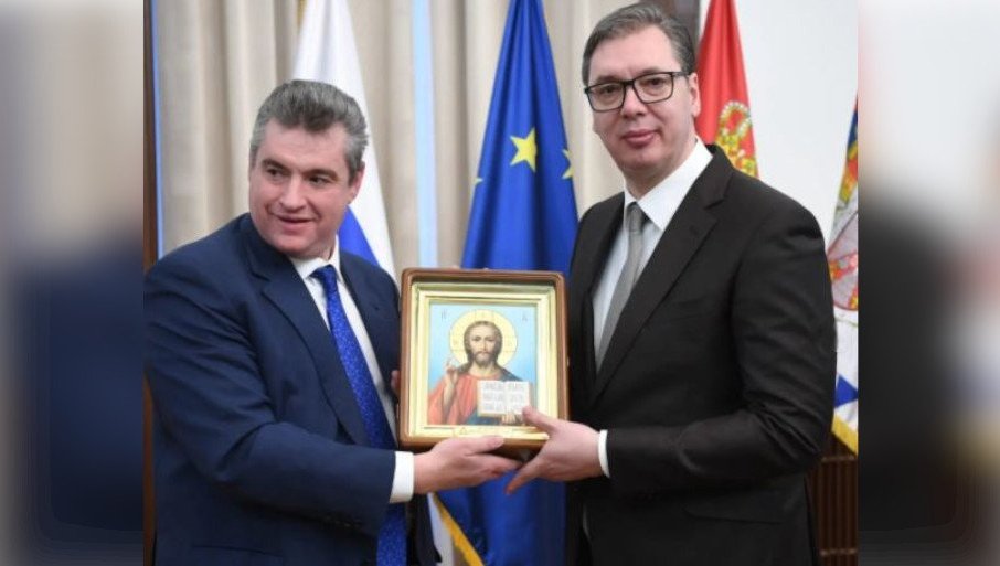 Vučić se sastao sa Sluckim: Predsjednik primio važnog gosta iz Ruske Federacije