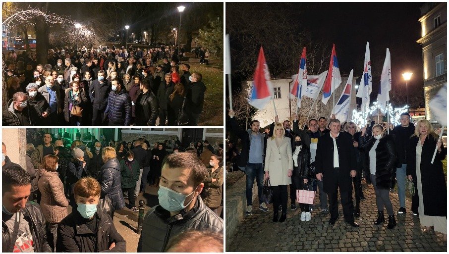 Građani se okupljaju širom Srbije kako bi dali podršku izbornoj listi SNS-a