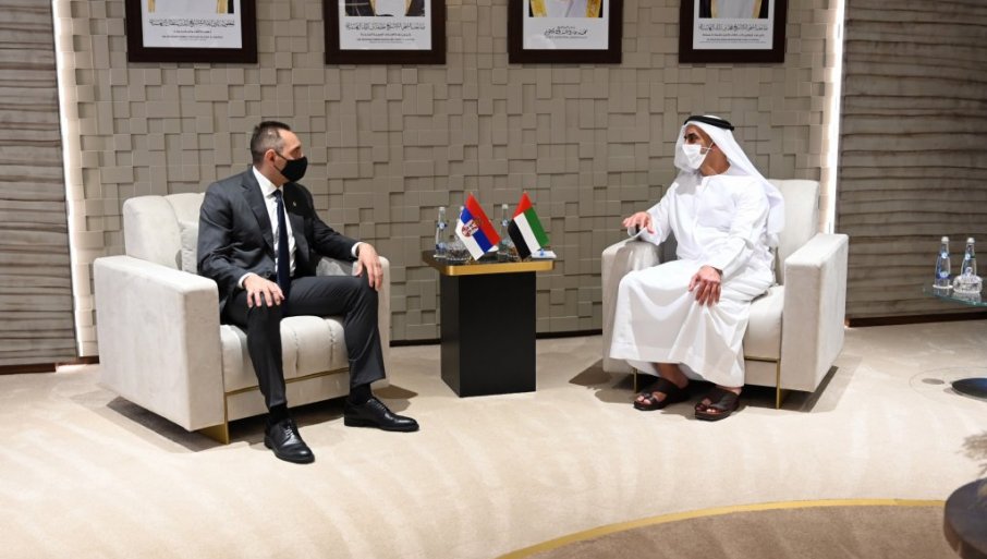 Vulin u zvaničnoj posjeti UAE: Odnosi naše dvije zemlje su na visokom nivou