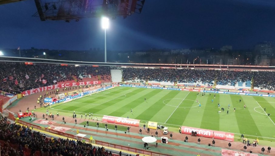 Uskoro počinje vječiti derbi Crvene Zvezde i Partizana: „Rajko Mitić“ prepun navijača