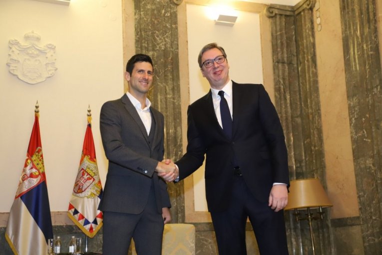 Đoković: Želio sam Vučiću da sa zahvalim, jer je kao državnik stao iza mene!