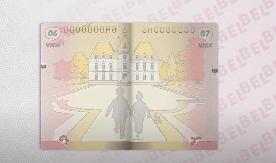 Novi belgijski pasoš oslikani junacima iz stripova