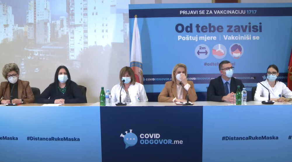 Sjutra konferencija za medije povodom trenutne epidemiološke situacije