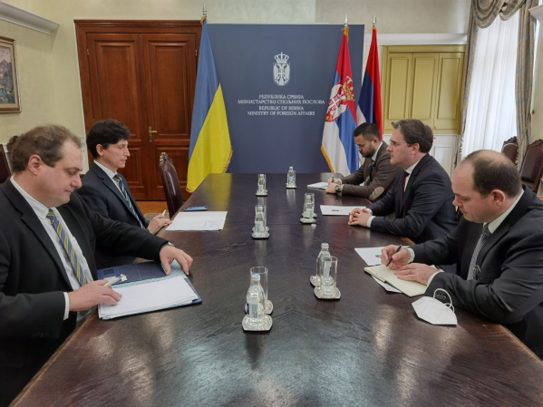 Selaković se sastao sa ukrajinskim ambasadorom: Upoznao ga sa zaključcima Savjeta za nacionalnu bezbjednost