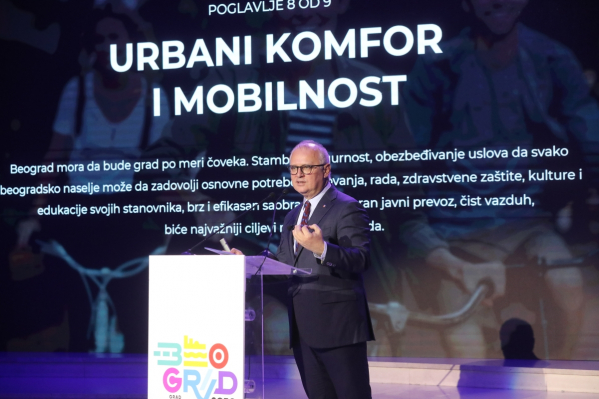 Vesić: Predstavljen projekat „Beograd 2030“