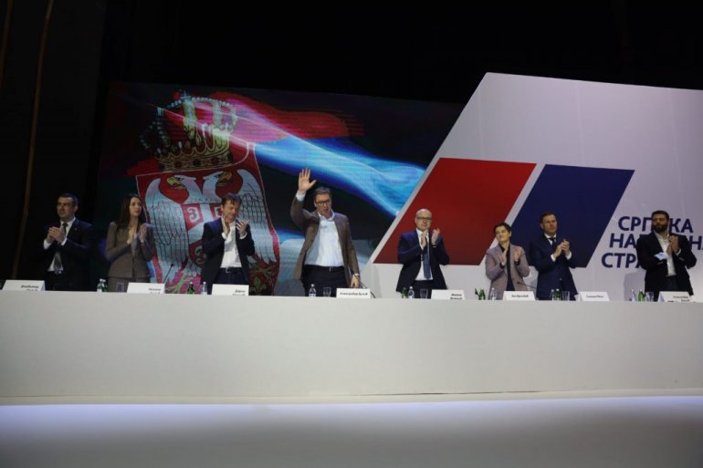 Vučić poručio na Glavnom odboru SNS-a: Idemo da ih pobijedimo jače nego ikada