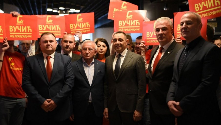Aleksandar Vulin i penzionisani general Vladimir Lazarević dali podršku Vučićevoj kandidaturi za predsjednika