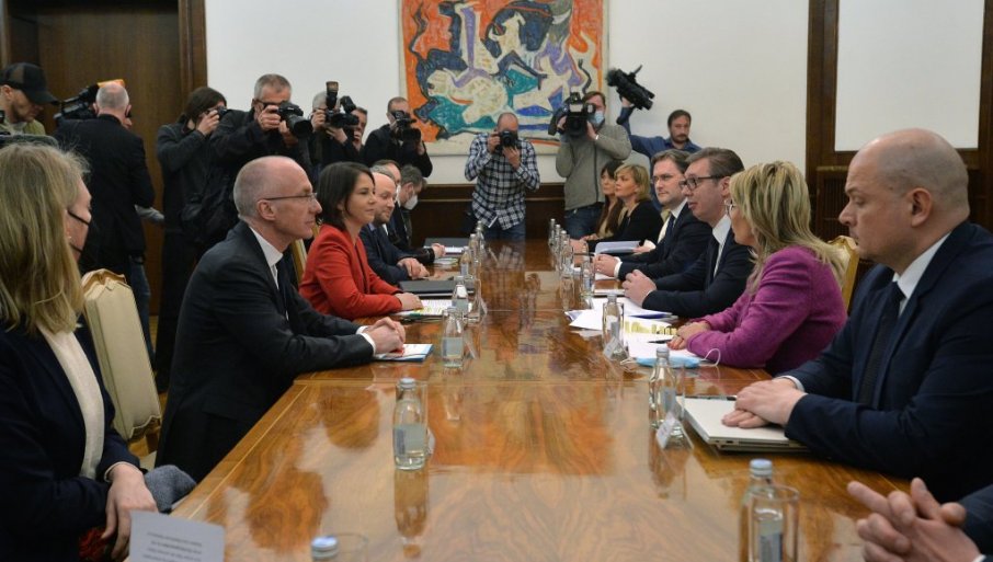 Vučić razgovarao sa ministarkom spoljnih poslova Njemačke Analenom Berbok