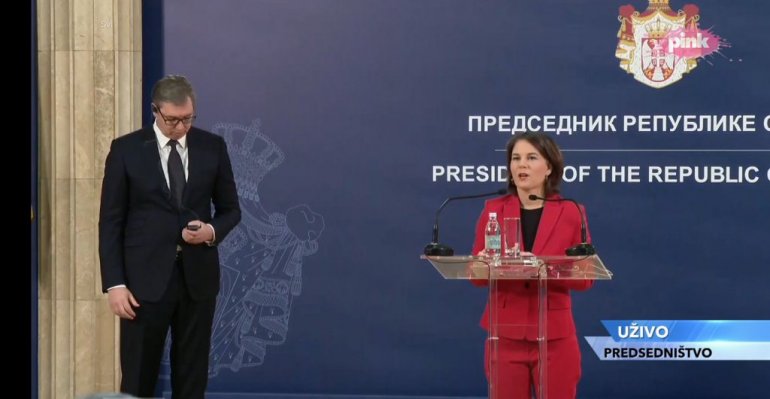 Vučić nakon sastanka sa Berbok: Daćemo sve od sebe da čuvamo dobre bilateralne odnose sa Njemačkom