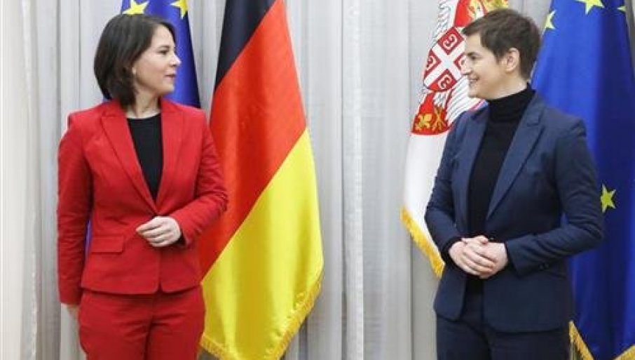 Brnabić se sastala sa Berbok: Njemačka je jedan od ključnih spoljnopolitičkih partnera!