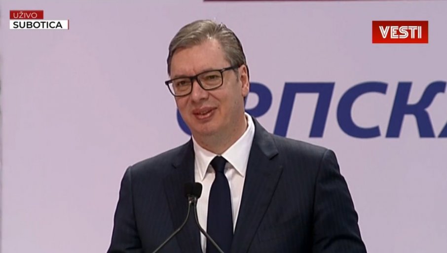 Vučić sa predizbornog skupa u Subotici: Nastavljamo da gradimo zemlju, ali prije svega moramo da čuvamo mir i stabilnost!