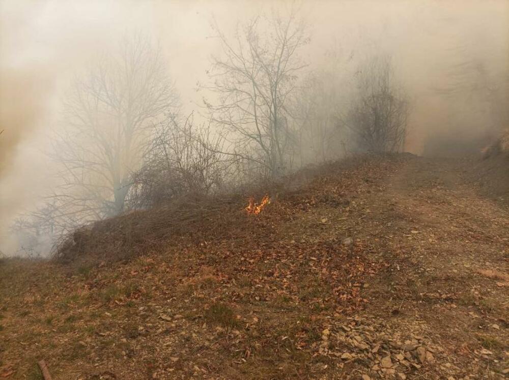 Požari u Kolašinu pod kontrolom, kuće odbranjene