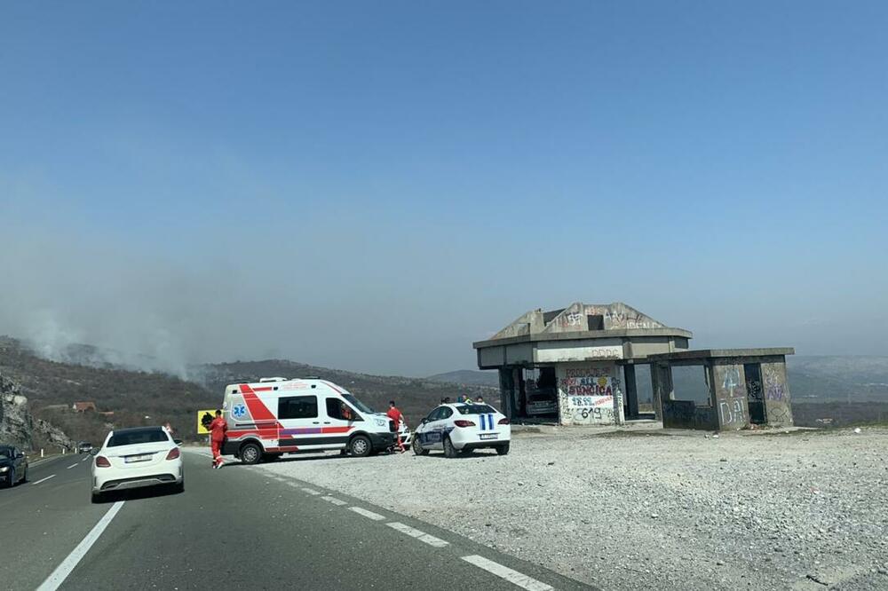 Podgoričanin povrijeđen u udesu u Kokotima