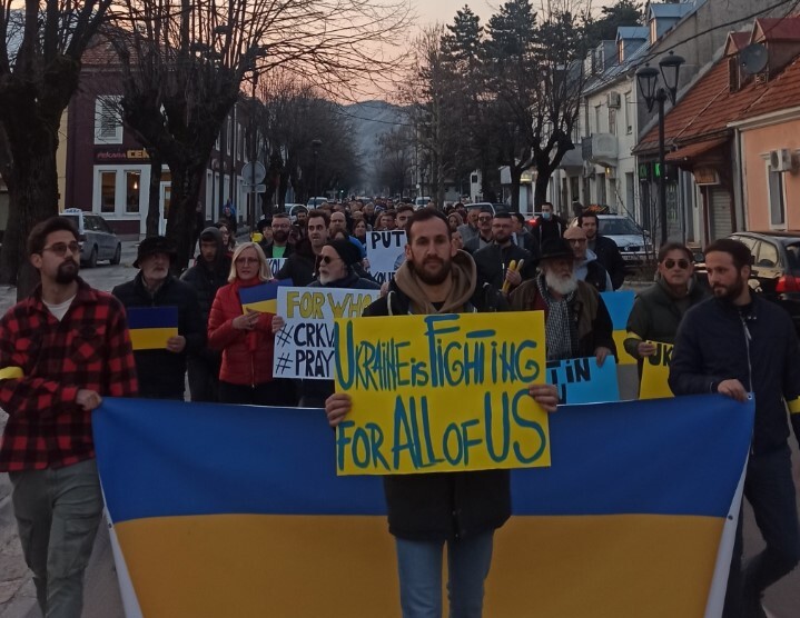 Otpravnica poslova Ambasade Ukrajine: Divim se Cetinjanima, ne znam grad u Evropi koji toliko redovno izražava podršku Ukrajini!