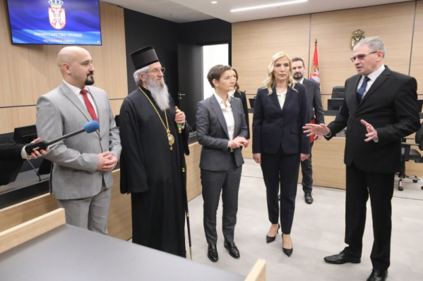 Brnabić prisustvovala otvaranju zgrade pravosudnih organa u Kragujevcu