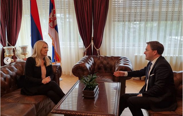 Cvijanović i Selaković: Zajednički interes Srbije i Republike Srpske je očuvanje mira i regoinalne stabilnosti