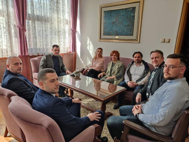 Kovačević upriličio prijem za delegaciju Beograda: U budućnosti još snažnija saradnja Nikšića i Beograda