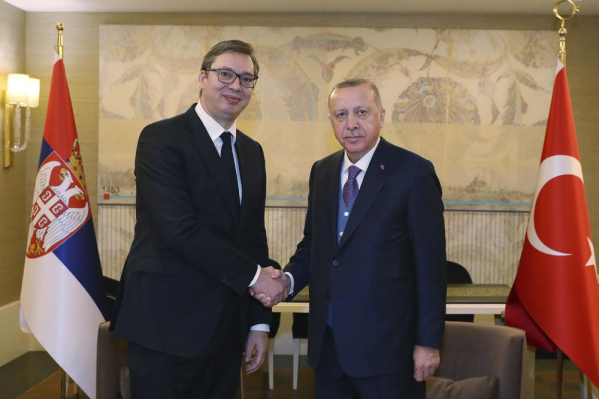 Vučić razgovarao sa Erdoganom o situaciji u Ukrajini