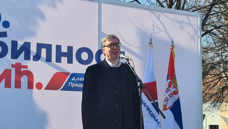 Vučić u Titelu: Zajedno možemo sve, da imamo mir i da živimo bolje!