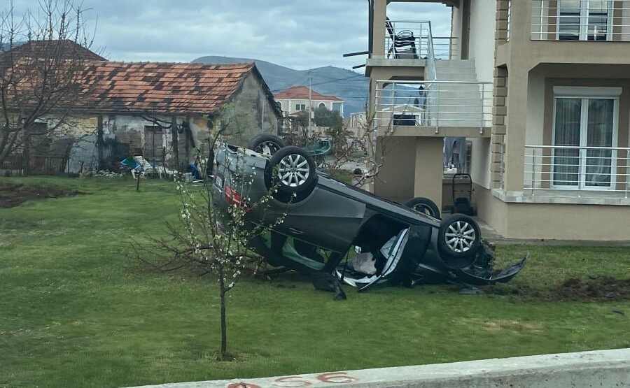 Golubovci: Jedna osoba povrijeđena u saobraćajnoj nezgodi