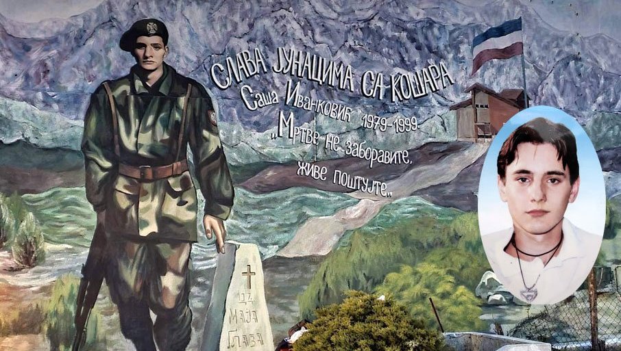 Ulica u čast junaka sa Košara:  U Lazarevcu otkrivena obilježja posvećena hrabrom vojniku Saši Ivankoviću, koji se borio na legendarnoj Karauli
