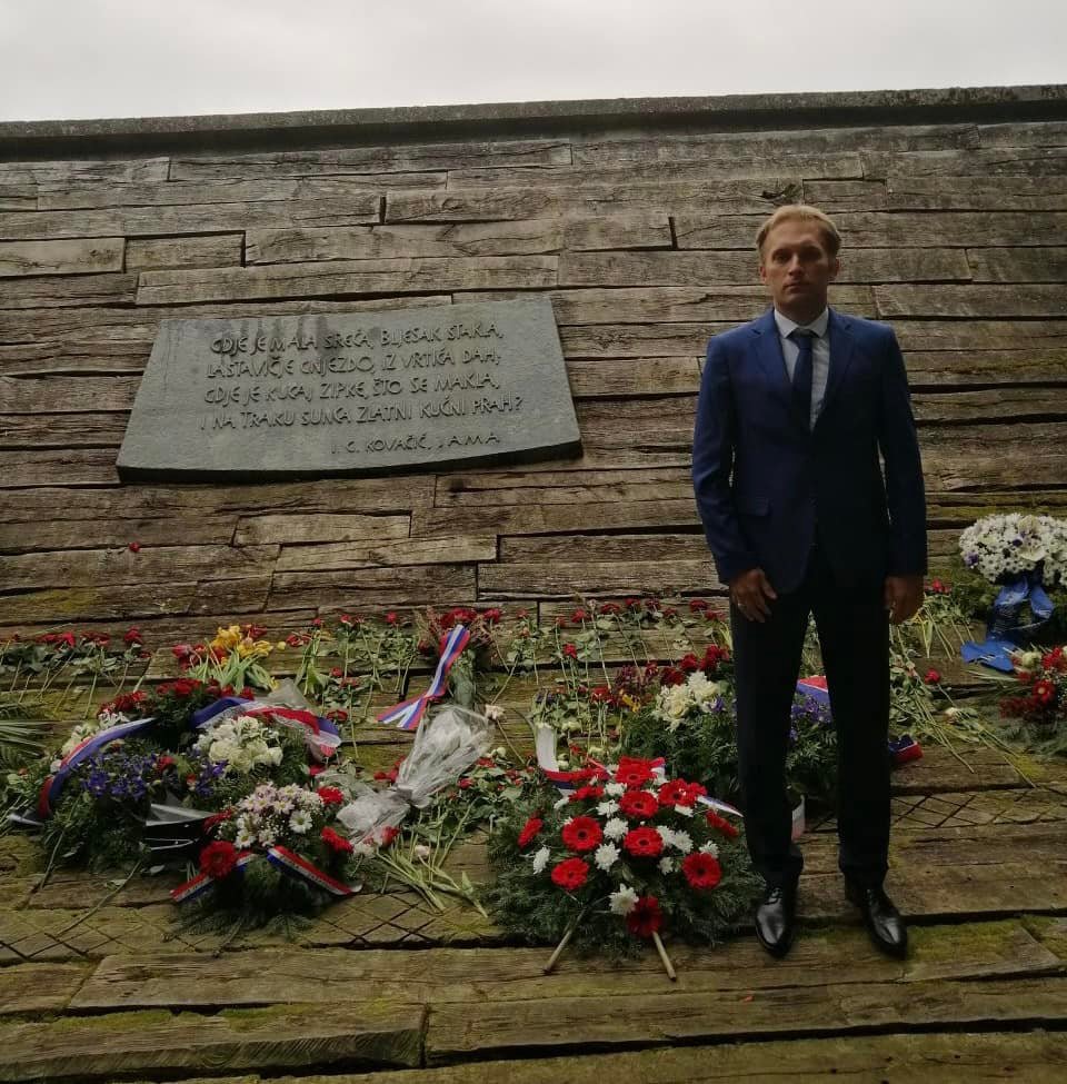 Predsjednik hercegnovske Skupštine Ivan Otović u posjeti Banja Luci i Jasenovcu