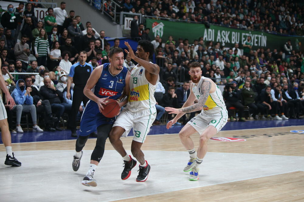 Budućnost slavila u Bursi: Čeka se kiks Cedevita Olimpije