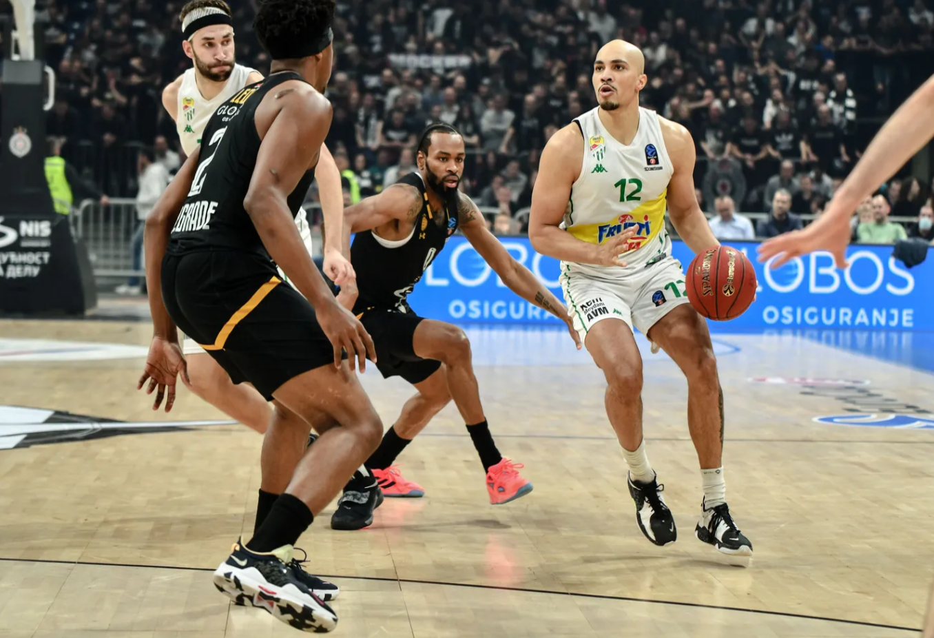 Partizanov dželat MVP osmine finala Evrokupa, Di Džej Sili imao drugi najbolji indeks korisnosti