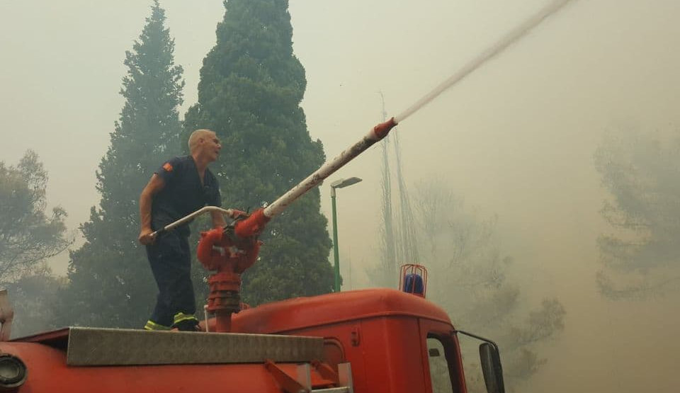 Podgorica: Požar u kući u naselju Zagorič