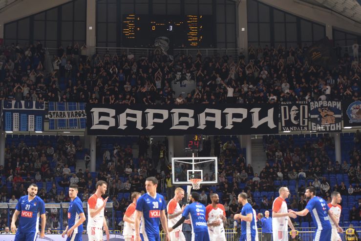 KK Budućnost kažnjena sa 16.500 evra: Navijači vrijeđali igrače Zvezde na nacionalnoj osnovi!