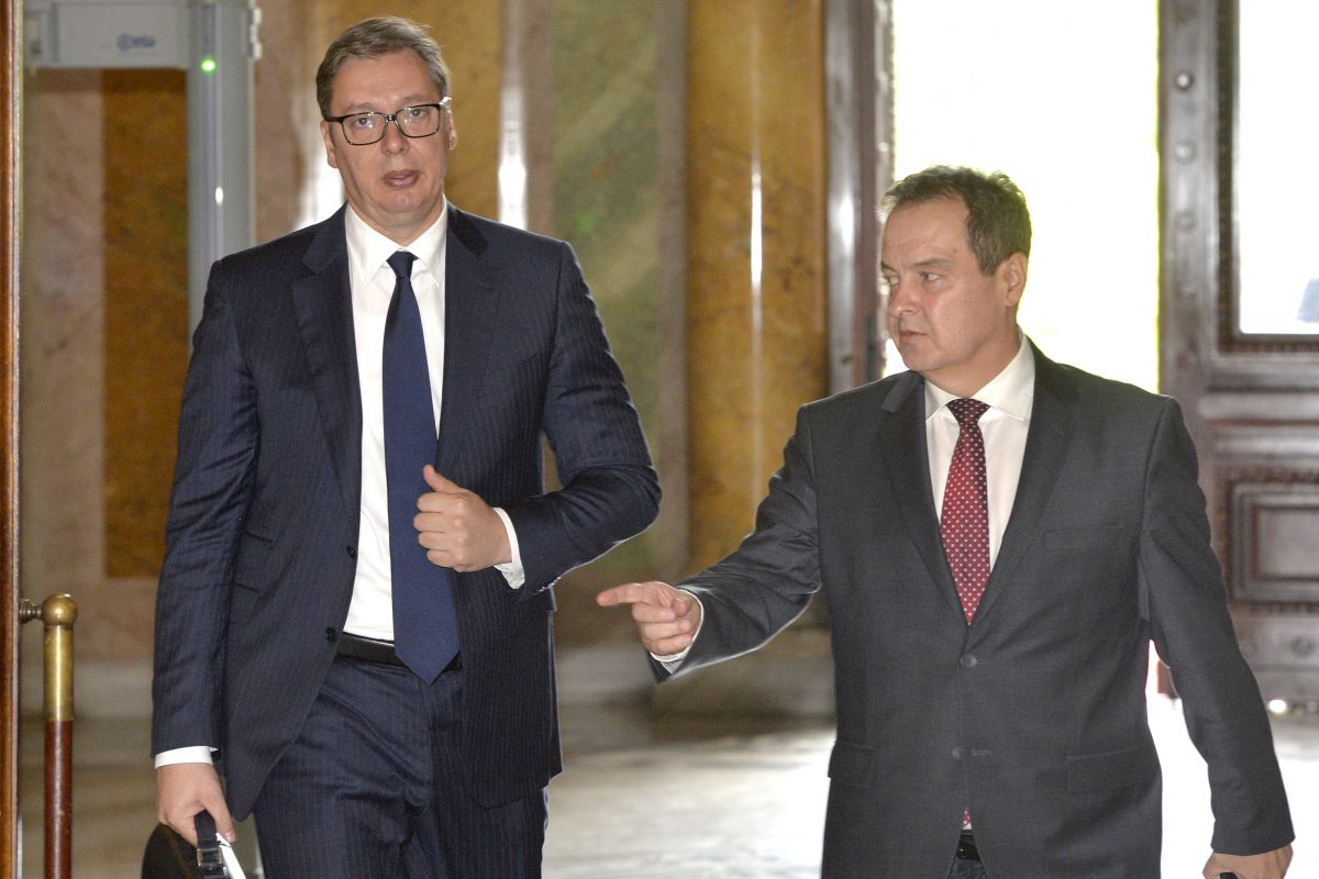 Dačić: Vučić u utorak polaže zakletvu u skupštini