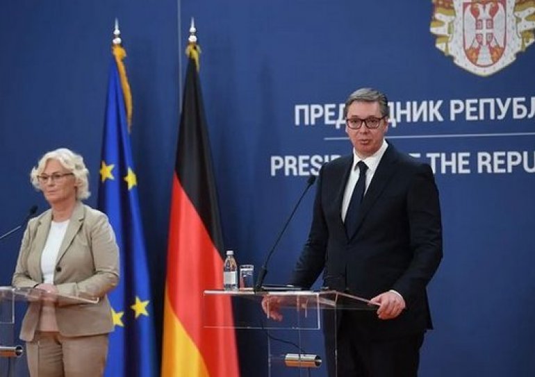 Vučić nakon sastanka sa Lambreht: Čuvaćemo mir u regionu, vjerujem da ćemo uspjeti da ostanemo i opstanemo kao pouzdan partner!